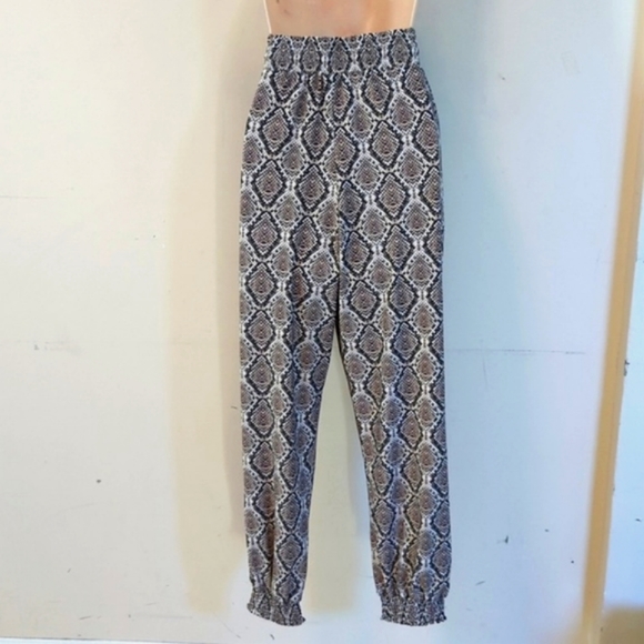 Tommy Bahama Desert Python Jogger Swim Cover-Up Pants S/P - Picture 8 of 16
